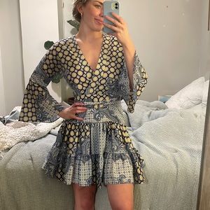 Alexis patchwork dress